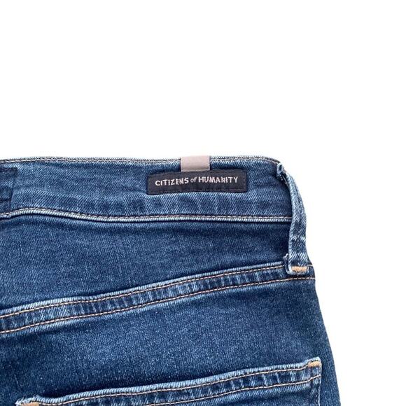 Citizens of Humanity High Rise Skinny Rocket Ankle Jeans Dark Wash Size 25 48346 - Picture 10 of 16